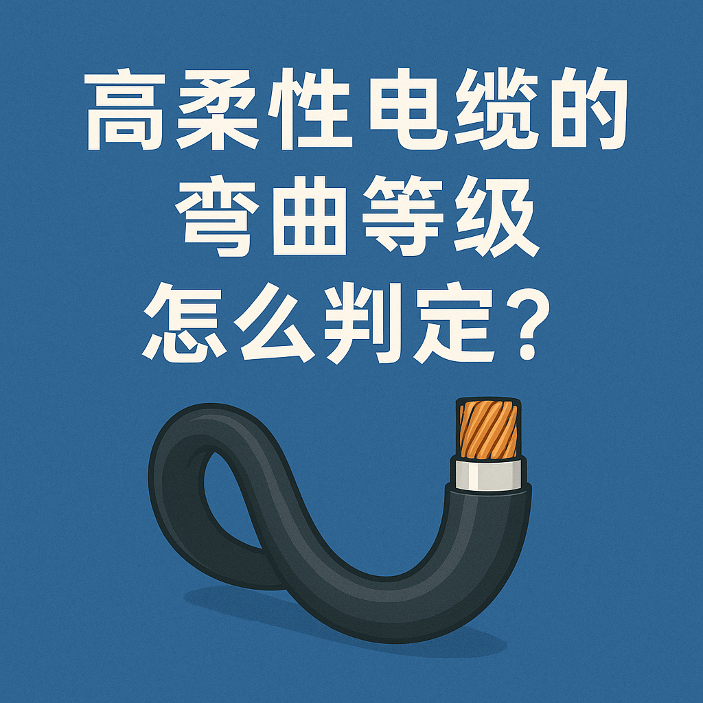 高柔性电缆的弯曲品级怎么判断？？？